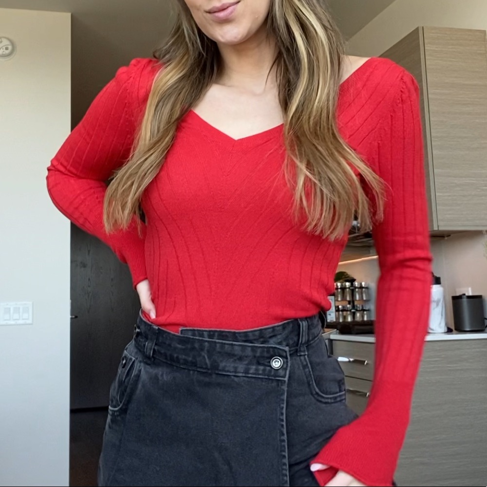 Topshop v neck
